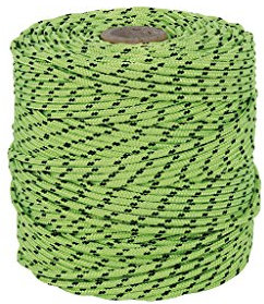 Cofan 08101153 Cuerda, Verde y Negro, 3 mm x 100 m