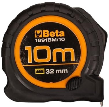 Beta 1691BM/10 - Flessometro con cassa bimateriale in ABS antiurto