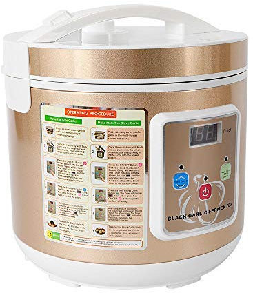 SHIOUCY 5L Automatic schwarzer Knoblauch Fermenter schwarzer Knoblauch Maschine hausgemachter schwarzer Knoblauch automatischer Betrieb 90w