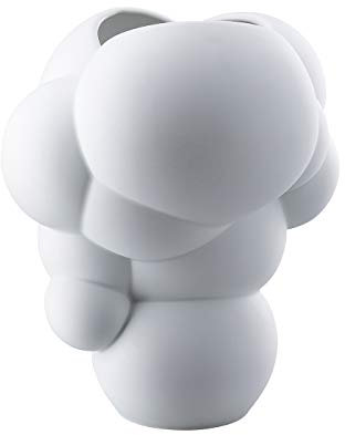 Rosenthal - Vase - Skum - Porzellan - Matt - Weiß - Höhe: 26 cm