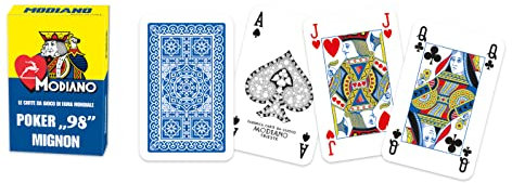 Modiano Poker 98 Blu Mignon