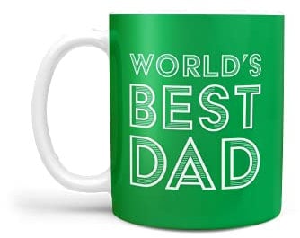 FOCO World's Best Dad Football Club Mug Premier League (Northern Ireland)