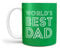 FOCO World's Best Dad Football Club Mug Premier League (Northern Ireland)