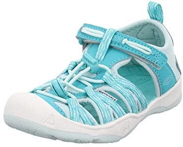 KEEN Unisex Kinder Moxie Sandalen, Waterfall Blue Glass, 36 EU