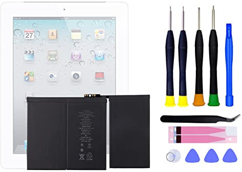 HIGHAKKU Replacement Battery A1376 Compatible with iPad2 A1395 A1396 A1397 616-0559 616-0560 616-0561 616-0572 2nd Gen Tablet with Tools