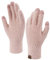 ZASFOU Damen Winter Touchscreen Handschuhe Nerzsamtimitat Elastische Warme Winterhandschuhe für kaltes Wetter,Rosa