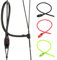 HNZMDY Bogenschießen Bogen Peep Sight mit Gummi Peep Sight Rohr für Compound Bogen (Black)