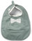 Elodie Details Baby Lätzchen mit Auffangschale - Abwaschbar - Skandinavisches Design - Wasserdicht - Pebble Green