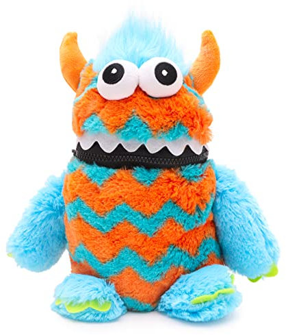 Toyland® 9 (23 cm) blaues und orangefarbenes Sorgenmonster-Plüschtier – liebt es, Deine Sorgen zu fressen