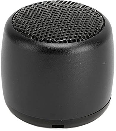 Mini Altavoz Bluetooth, Altavoces Inalámbricos Portátiles con Subwoofer Pesado de Sonido HD, Altavoz Pequeño Recargable por USB para Interiores y Exteriores (Negro)