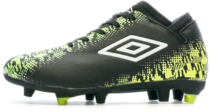 Umbro Fußballschuhe, Schwarz/Gelb, für Jungen, Form Netz, Schwarz , 34 EU