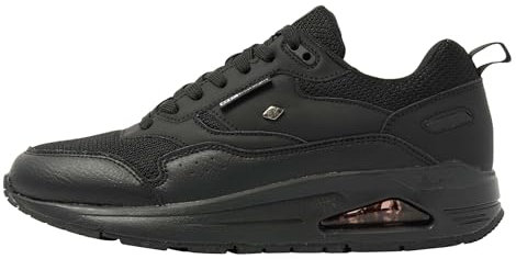 British Knights Herren Lennox Sneaker, Black/Black, 38 EU