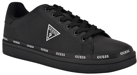 GUESS Herren Lorvis Sneaker, Schwarzes Logo Multi 001, 46 EU