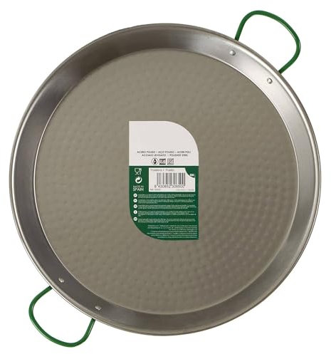 Paellera pulida 34 cm 6 raciones colección LA DEHESA