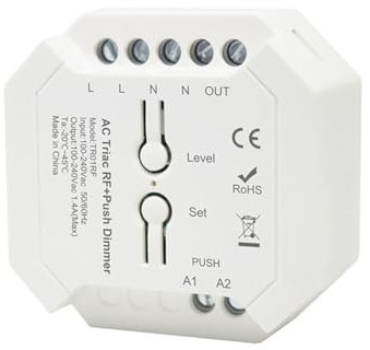 Corghd Variateur d'intensité LED 2,4 G Triac Contrôleur Smart Dimmer Support Smart APP Télécommande AC 100 V-240 V A
