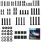 92 Pcs M4 M5 M6 M8 Screws for TV Bracket Screws for Back of TV Bracket BoltsTV Wall Mount Screw KitTV Mounting ScrewsTV Mount TVs Stand Hardware for Most TVs Monitors up to 80