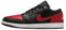 Nike Baskets basses Air Jordan 1 pour homme, Noir/rouge Varsity - Blanc sommet, 43 EU