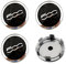 4 Pezzi Auto Emblema Coprimozzo Coprimozzi per Fiat 500/500L/500X 60mm, Ruota Centrale Coprimozzo, Sostituzione Tappi Centro Mozzo Ruota