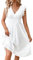 Robe Femme Chic Et Elegant Robe Sexy Chic Robe De Soiree Tenues Élégante Plage Robe De Plage Robe Plage Robe Courte Grande Taille Et Ventes Flash White S