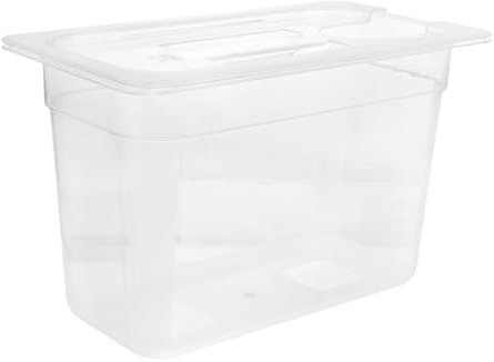 Eficiente contenedor Sous Vide de 6 L, recipiente transparente de cocción lenta, tanque de agua fácil y preciso con control de temperatura