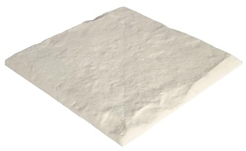 COSTWAY Trittsteine für Garten, 8er Set, Gehwegplatten 39,5 x 39,5 cm, Steinplatten aus Polypropylen, Gartenplatte Beetplatte inkl. 32 Erdspießen, für Rasen, Garten, Wege, Beige