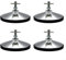 Lot de 14 niveleurs de pieds de baby-foot pour hauteur réglable