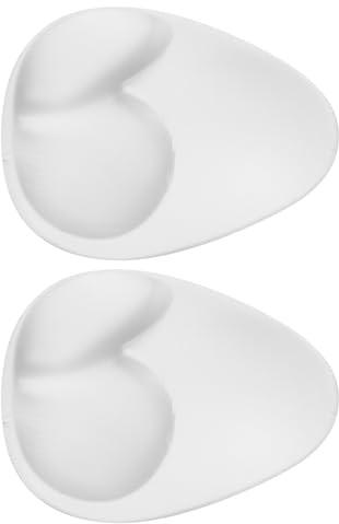 SOLUSTRE Inserti in Silicone per Seno, Effetto Push-up e Modellante, Comfortevoli, per Reggiseno Sportivo e Bikini, Riutilizzabili