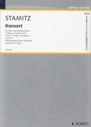 Cto Flûte Op.29 Sol Maj. - Fl/Po