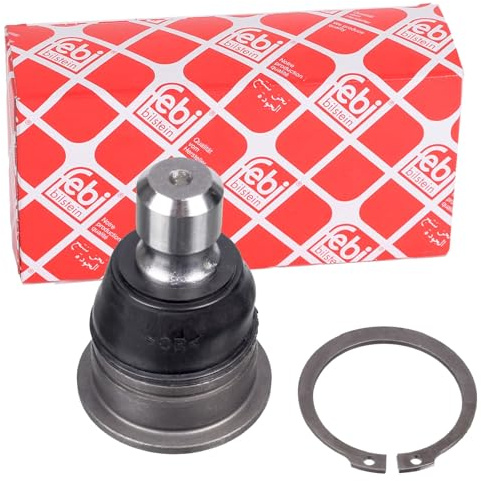 febi bilstein 34666 Traggelenk mit Sicherungsring, 1 Stück | Kompatibel mit: NISSAN QASHQAI / QASHQAI +2 I, RENAULT KOLEOS I