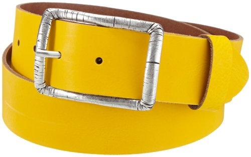 MGM Damen Gürtel 970-2016, Gr. 90, Gelb (gelb)