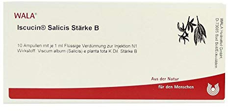 ISCUCIN SALICIS Stärke B Ampullen 10X1 ml