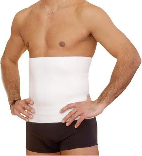 Nierenwärmer Herren und Damen, Wärmegürtel, Rückenwärmer Herren Nierengurt, Nierenschutz, Thermo Gurt, Leibwärmer aus Wolle, Made in Italy