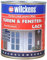 Türen und Fensterlack weiss inkl. Pinsel von E-Com24 zum Auftragen (375 ml weiss)