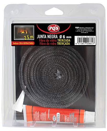 PQS Joint en fibre de verre tressé rond 2,5 m - 6 mm