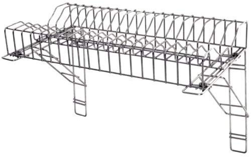 Zodiac Sunnex Stainless Steel Plate Rack CWW-3600 36 / 91cm & 2 Wall Brackets for Catering Kitchens