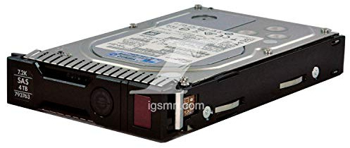 HPE 4TB SAS disco rigido interno 7200 Giri/min 3.5 (DRV HD 4TB 12G 7.2K 3.5 SAS - MDL SC - Warranty: 36M)