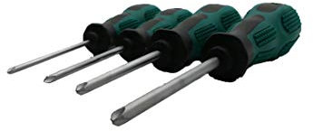 Tri Wing Schraubendreher-Set, Y-Spitze, manipulationssicher, Größen 3/4/5/6 mm, magnetisch, 1 Set