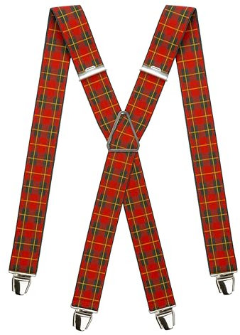 Pierrot - Hosenträger Herren Breit und Vintage - Made in Germany/France - Verstellbare Länge bis zu 130cm - Garantie auf Lebenszeit - 100% DEUTSCH & FRANZÖSISCH