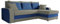 Mirjan24 Ecksofa Kristofer, Design Eckcouch, Couch mit Schlaffunktion, Zwei Bettkasten, Wohnlandschaft, Bettfunktion L-Form Sofa, Ottomane universell (Mikrofaza 0014 + Mikrofaza 0036.)