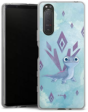 Custodia di silicone compatibile con Sony Xperia 5 II 5G Custodia trasparente Cover per smartphone trasparente Frozen Disney Disney Frozen