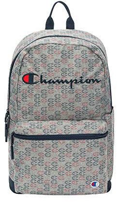 Champion Uni-Erwachsene Momentum Backpack Rucksäcke, Oxford Heather Grey, Einheitsgröße
