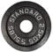 Exersci Premium Retro 2 Cast Iron Weight Plates 2.5 KG Pair - Weight lifting, Powerlifting, Gym, Fitness, Squat, Bench Press, Deadlift