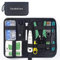Kit Di Strumenti Di Riparazione Di Rete,Strumenti Professionali Per Elettricisti Rj45 Rj11 Rj12 Cat5 Cat5e Crimping Tool, Con Tester Per Cavi Ethernet Per Uso Domestico E In Ufficio(12 in 1)