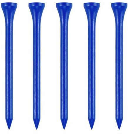 Zivisk Golf Tees Holz - 100 Stück 83mm Bambus Tees (Blau)
