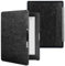 Lunso Convient pour Kobo Aura Edition 1 coque (6 pouces) - Housse de remorquage - Noir