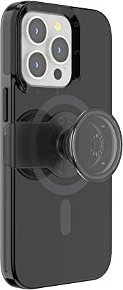 PopSockets iPhone 13 Pro Case with Phone Grip and Slide, Phone Case for iPhone 13 Pro - Black