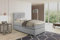 KREATIVE FURNITURE & DESIGN Boxspringbett 80x200 mit Bettkasten - Einzelbett mit Bonell-Matratze und Topper - Bett mit Kopfteil für Ihr Schlafzimmer (Hellgrau)