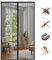 Zanzariera Magnetica per Porte, Anti Insetti Traspirante Tenda Zanzariera Chiusura Automatica, Facile da Installare, per Balcone Soggiorno Ingresso-Black-A|| 70x200cm(27x78inch)