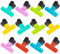 NiHome Chip Clips 12 Pack Bag Clips for Food Packages Chip Bag Clips for Food Storage Snack Clips with Air Tight Seal Grip 6 Colors