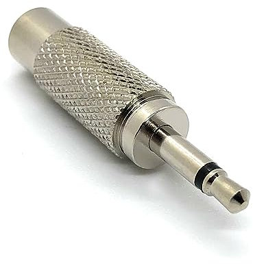 Ome Audio Adaptateur/convertisseur RCA phono (femelle) vers jack mono 3,5 mm (mâle)